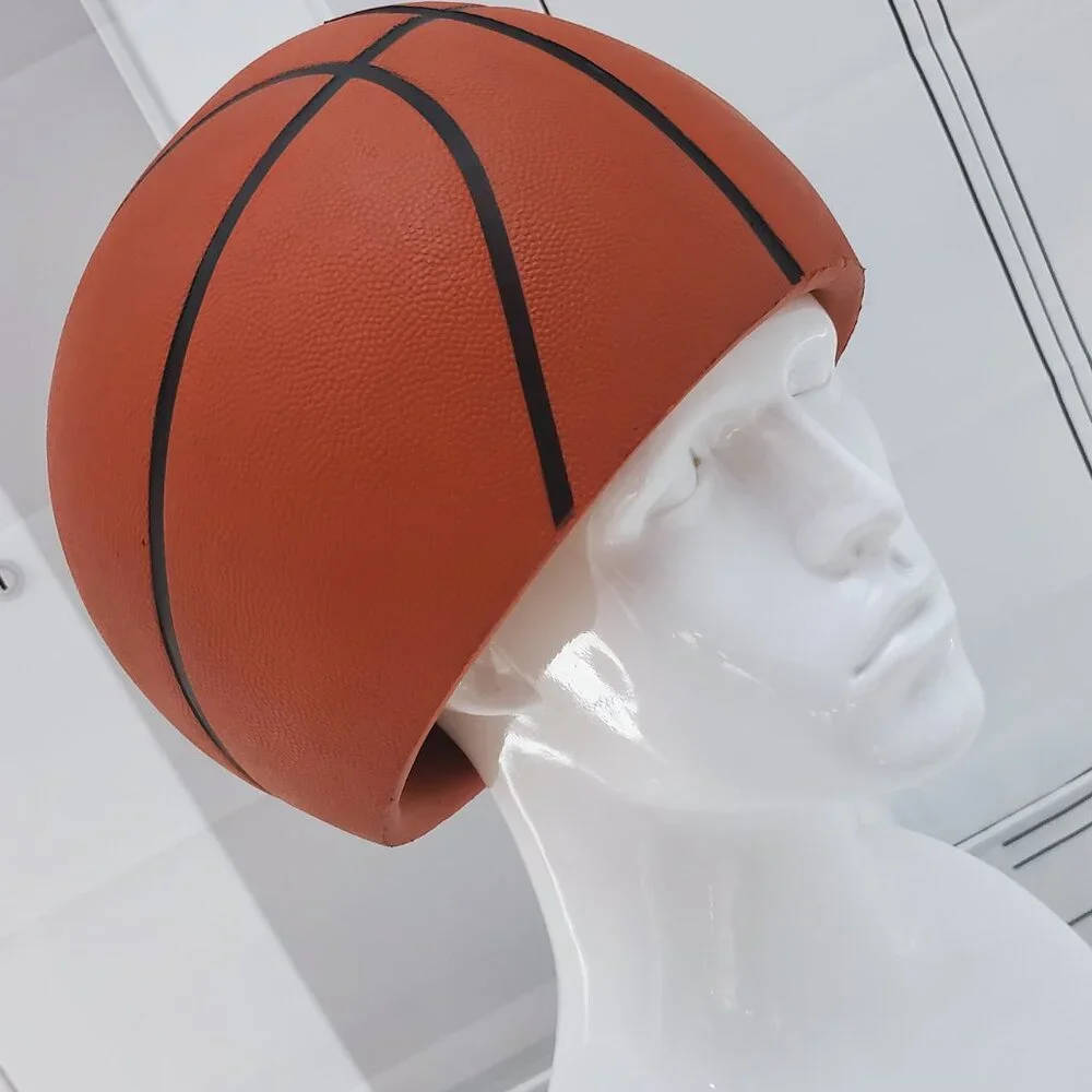 Foam Wig Basketball Costume Hair Cosplay Headpiece Costumes Toy Quest 2005